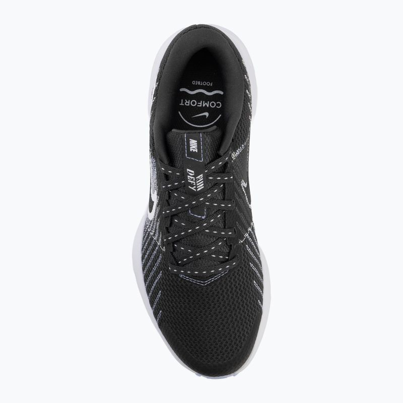Încălțăminte de alergare pentru femei Nike Run Defy dark smoke grey/aluminum/white 5