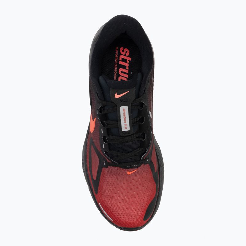 Încălțăminte de alergare pentru bărbați Nike Structure Plus black/university red/bright crimson 5