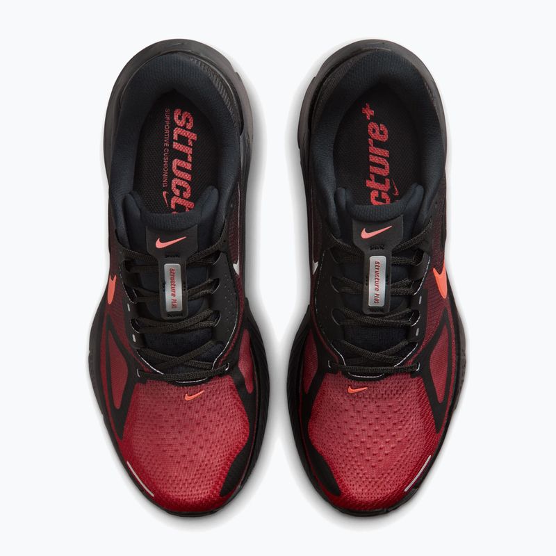 Încălțăminte de alergare pentru bărbați Nike Structure Plus black/university red/bright crimson 5