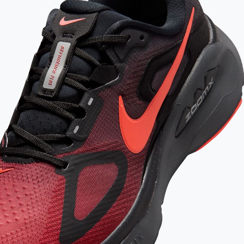 Încălțăminte de alergare pentru bărbați Nike Structure Plus black/university red/bright crimson 7
