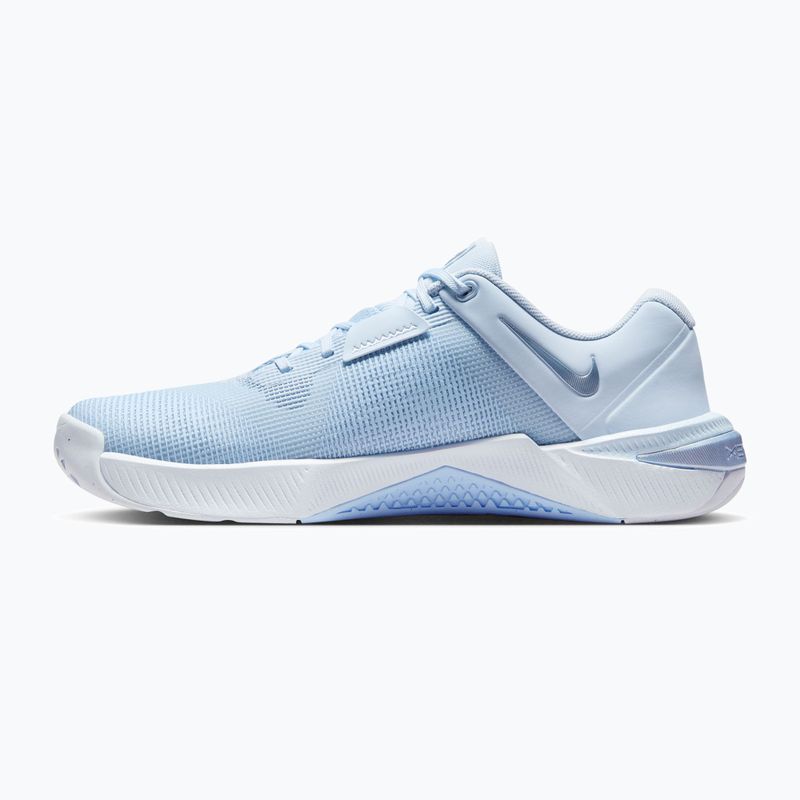 Încălțăminte de antrenament pentru femei Nike Metcon 10 hydrogen blue/aluminum/hydrogen blue 2