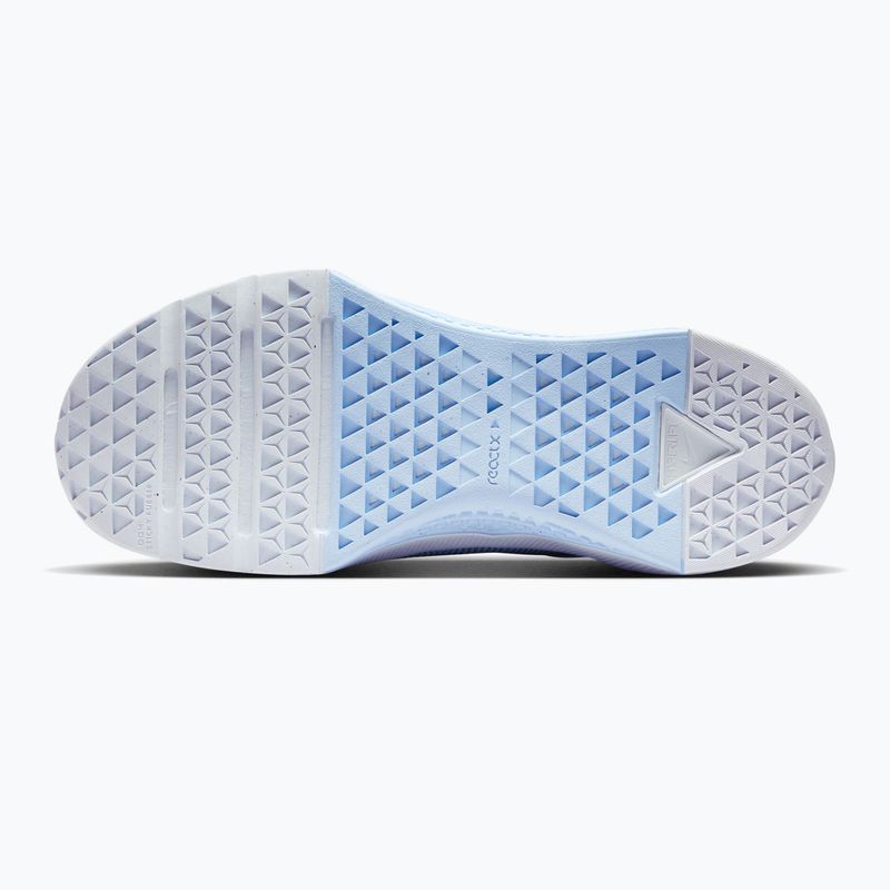 Încălțăminte de antrenament pentru femei Nike Metcon 10 hydrogen blue/aluminum/hydrogen blue 3