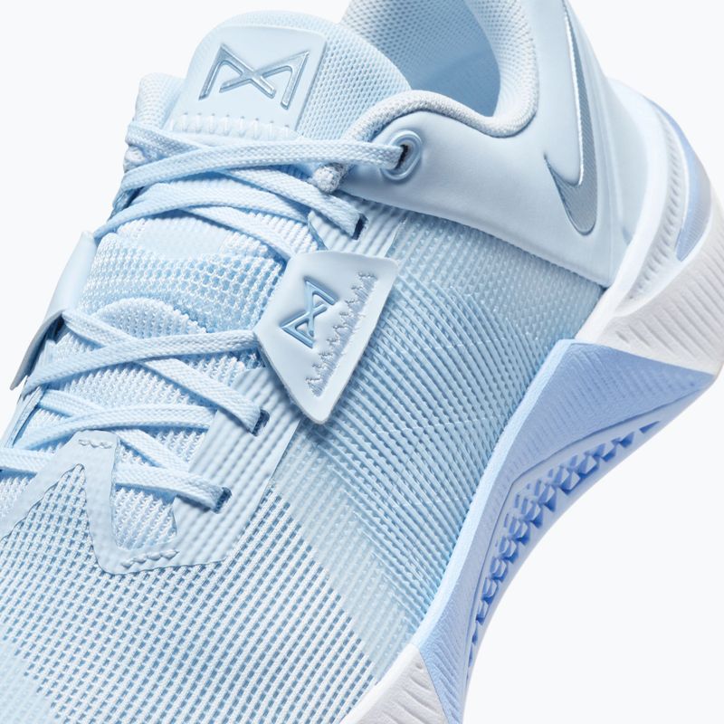 Încălțăminte de antrenament pentru femei Nike Metcon 10 hydrogen blue/aluminum/hydrogen blue 5