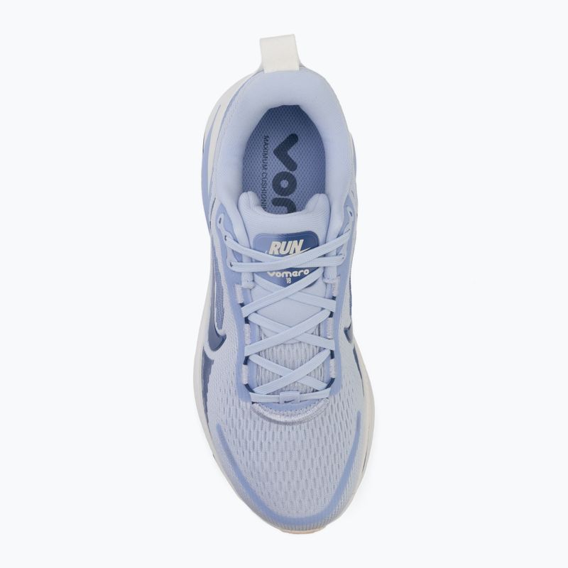 Încălțăminte de alergare pentru femei Nike Vomero 18 hydrogen blue/aluminum/mystic navy 5