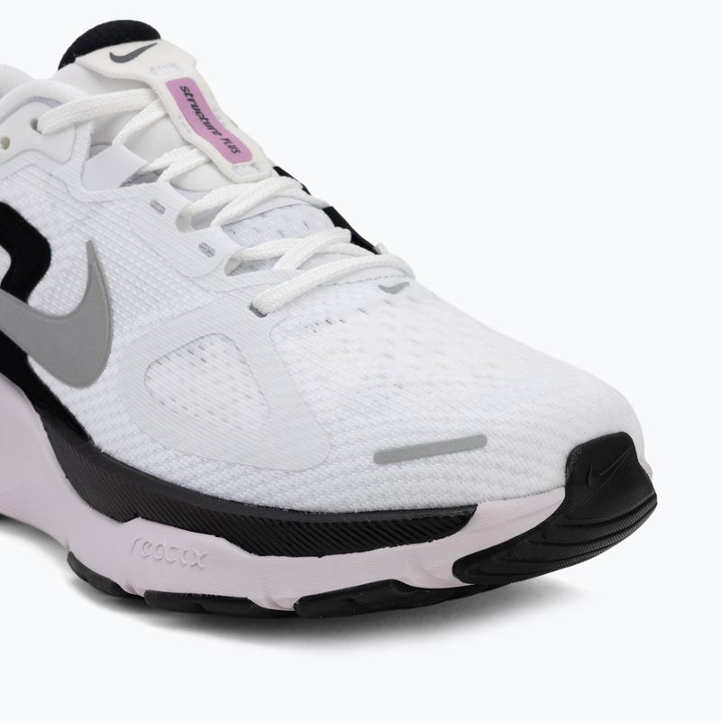 Încălțăminte de alergare pentru femei Nike Structure Plus white/black/metallic silver 7