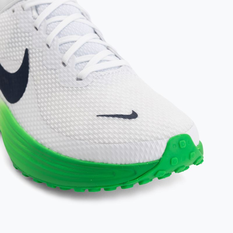 Încălțăminte de alergare pentru bărbați Nike Revolution 8 white/green spark/midnight navy 7