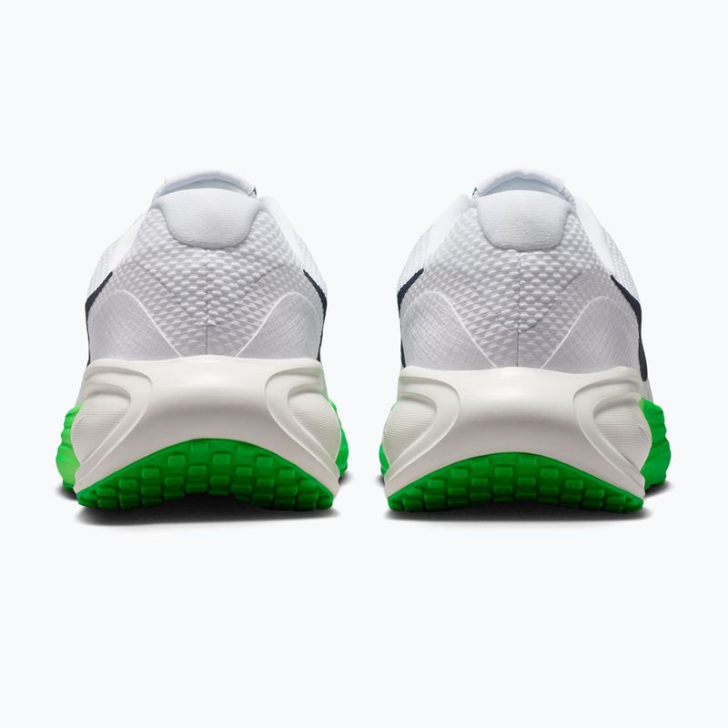 Încălțăminte de alergare pentru bărbați Nike Revolution 8 white/green spark/midnight navy 6