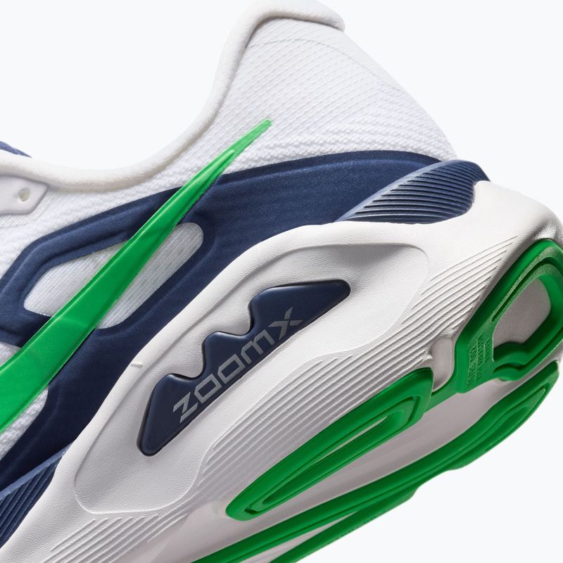 Încălțăminte de alergare pentru bărbați Nike Structure Plus white/midnight navy/green spark 8