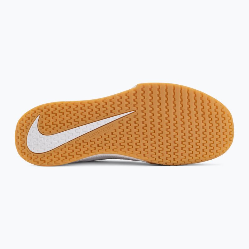 Încălțăminte de tenis pentru bărbați Nike Vapor Lite 3 White/Summit White/Light Orewood Brown 4