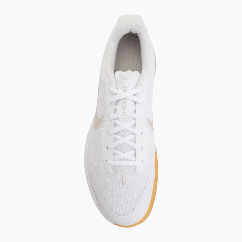 Încălțăminte de tenis pentru bărbați Nike Vapor Lite 3 White/Summit White/Light Orewood Brown 5