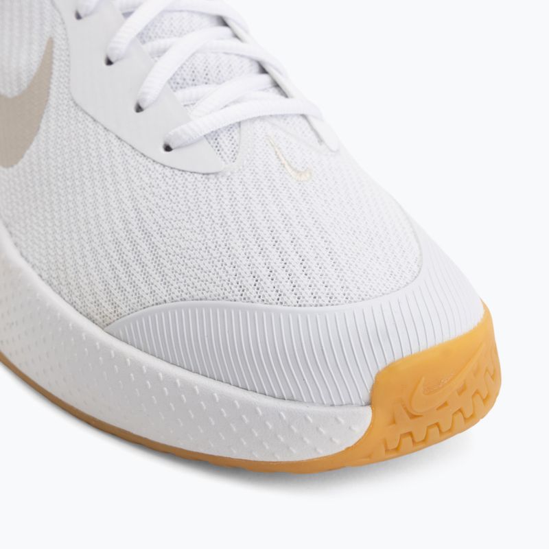 Încălțăminte de tenis pentru bărbați Nike Vapor Lite 3 White/Summit White/Light Orewood Brown 7