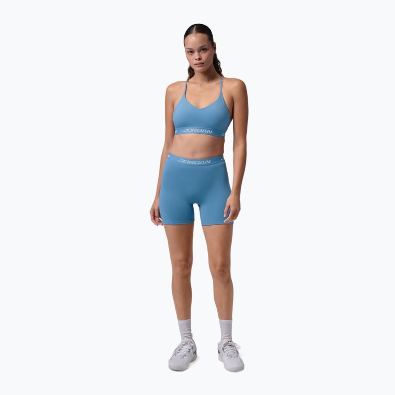 Biustonosz treningowy Nike Jordan Sport Essentials blue beyond/blue beyond/white/white 2