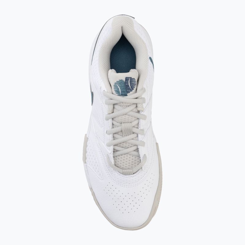 Încălțăminte de tenis pentru bărbați Nike Court Lite 4 White/Light Bone/New Slate/Smokey Blue 5