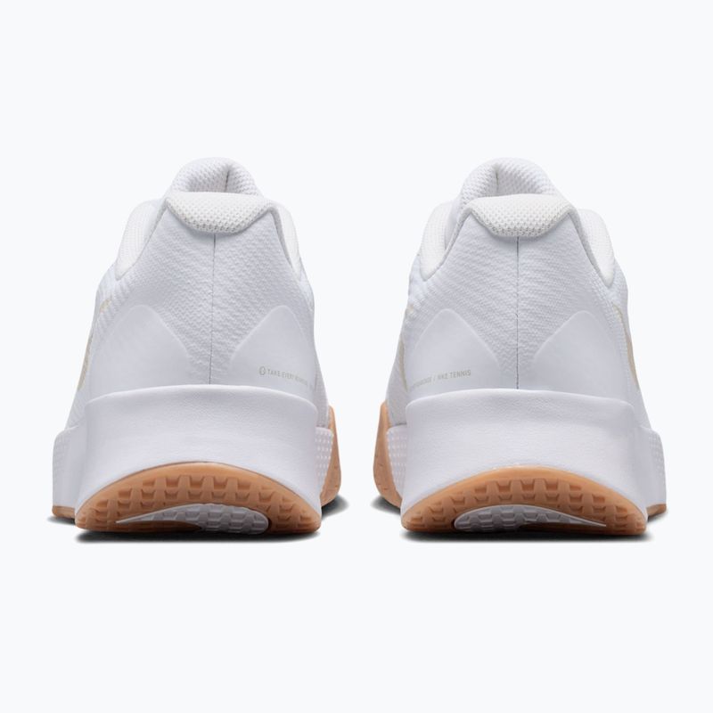 Încălțăminte de tenis pentru bărbați Nike Vapor Lite 3 White/Summit White/Light Orewood Brown 4