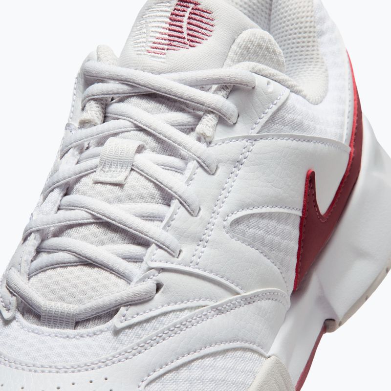 Încălțăminte de tenis pentru femei Nike Court Lite 4 White/Vast Grey/Pink Smoke 7