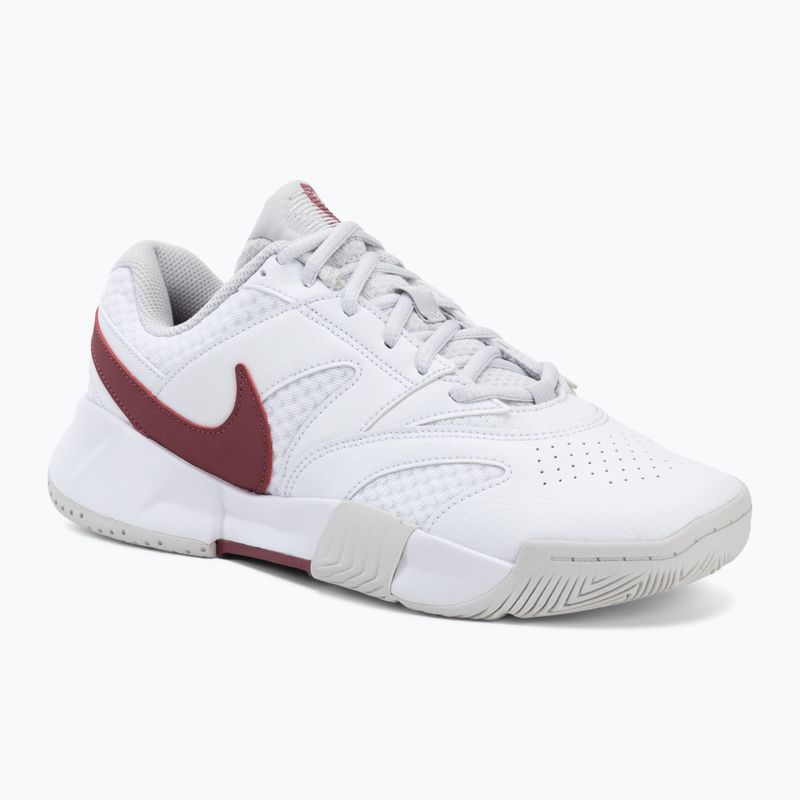 Încălțăminte de tenis pentru femei Nike Court Lite 4 White/Vast Grey/Pink Smoke