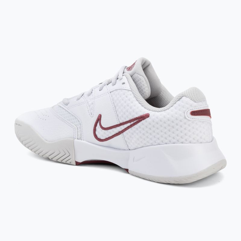 Încălțăminte de tenis pentru femei Nike Court Lite 4 White/Vast Grey/Pink Smoke 3