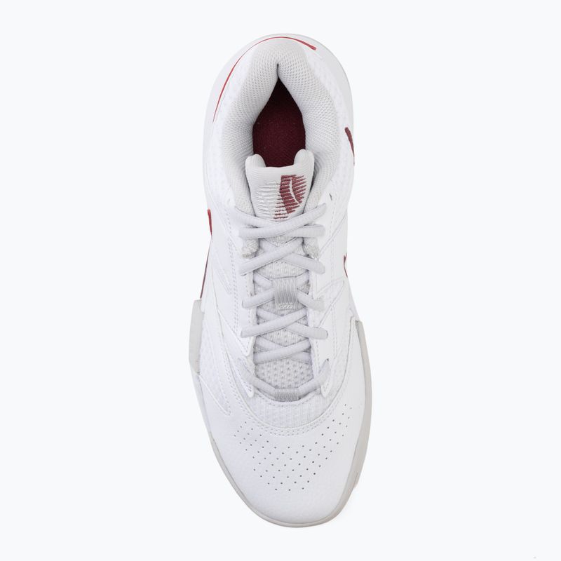 Încălțăminte de tenis pentru femei Nike Court Lite 4 White/Vast Grey/Pink Smoke 5