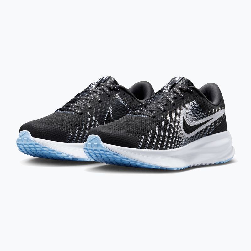 Încălțăminte de alergare pentru femei Nike Run Defy dark smoke grey/aluminum/white 3