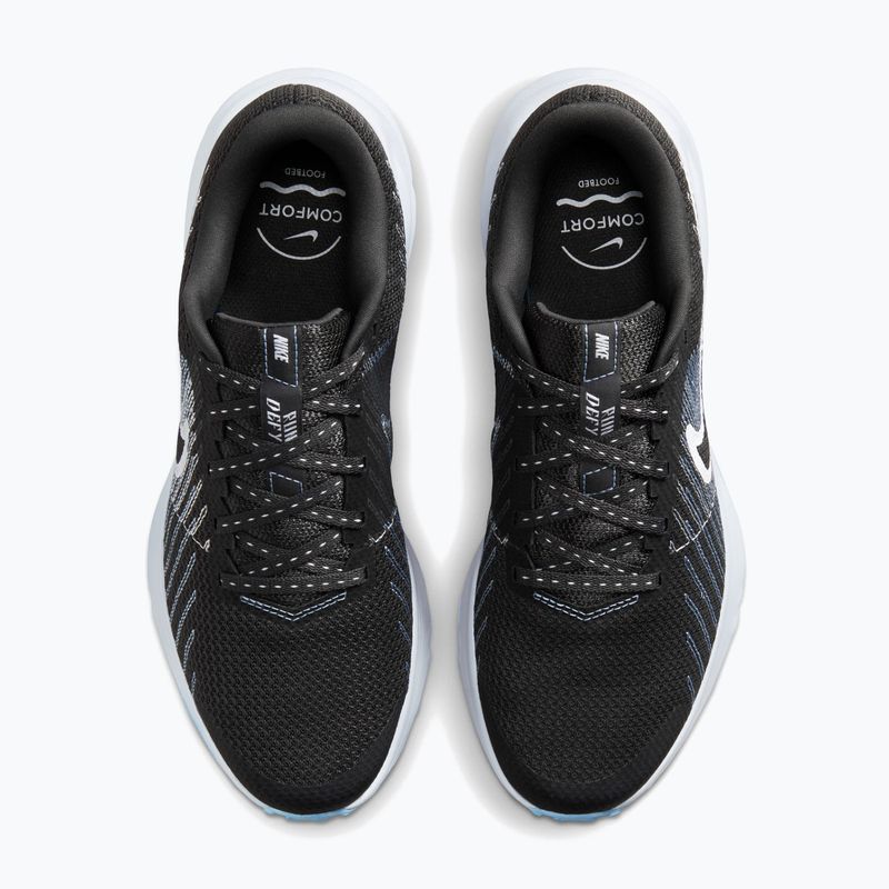 Încălțăminte de alergare pentru femei Nike Run Defy dark smoke grey/aluminum/white 5