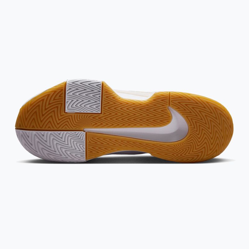 Încălțăminte de tenis pentru femei Nike GP Challenge Pro white/summit white/linen/light orewood brown 3