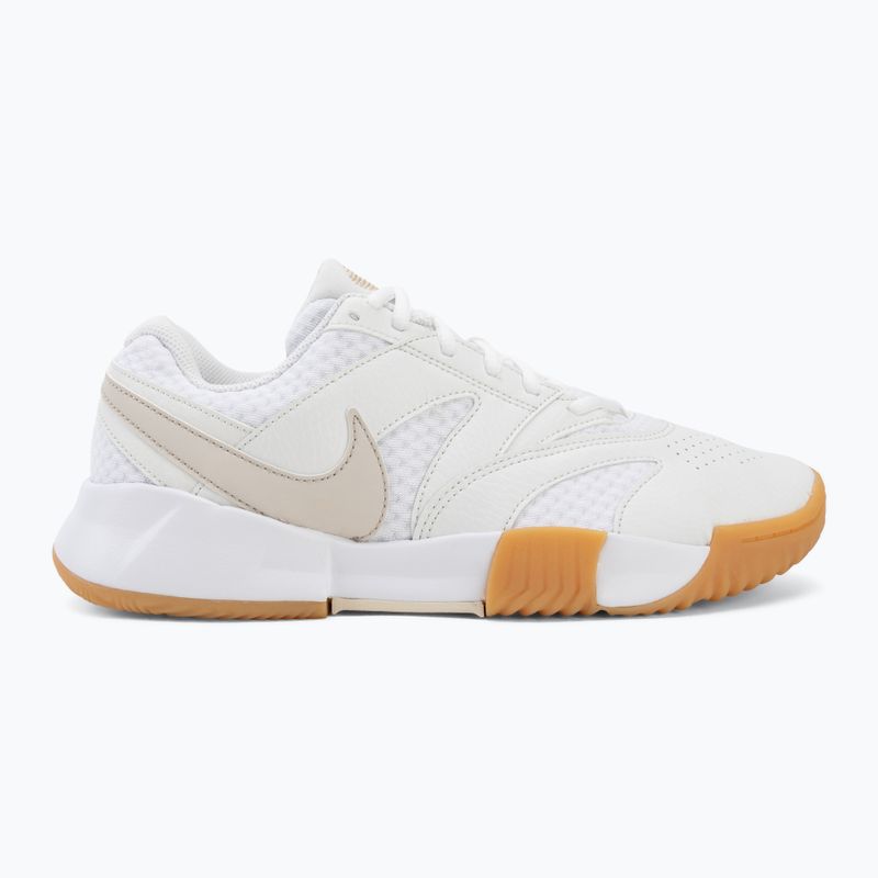 Încălțăminte de tenis pentru bărbați Nike Court Lite 4 White/Summit White/Linen/Light Orewood Brown 2