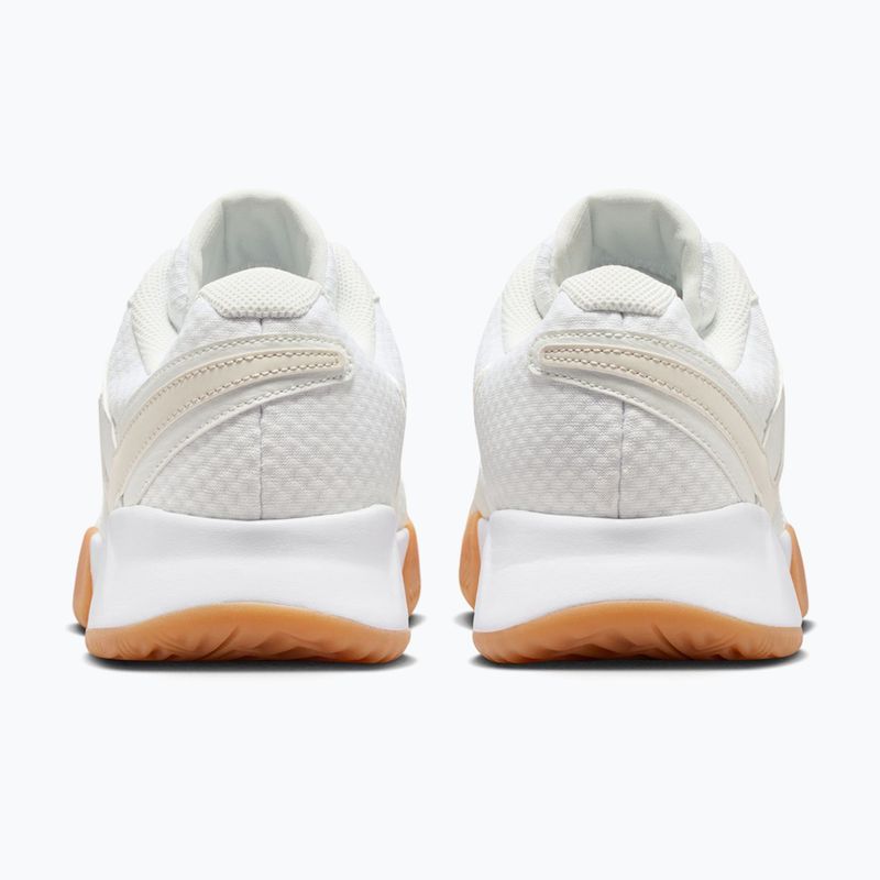Încălțăminte de tenis pentru bărbați Nike Court Lite 4 White/Summit White/Linen/Light Orewood Brown 4