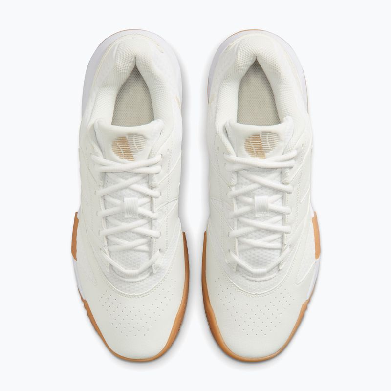 Încălțăminte de tenis pentru bărbați Nike Court Lite 4 White/Summit White/Linen/Light Orewood Brown 5
