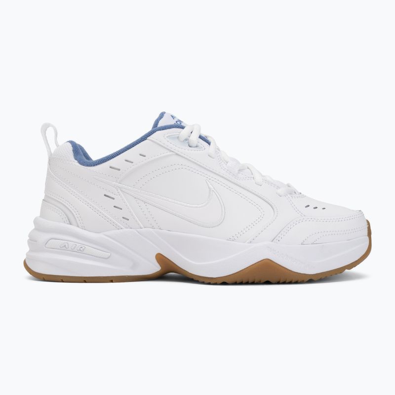Încălțăminte de antrenament pentru bărbați Nike Air Monarch IV white/indigo storm/gum light brown/white 2