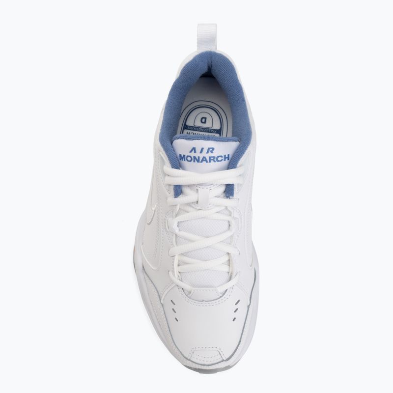 Încălțăminte de antrenament pentru bărbați Nike Air Monarch IV white/indigo storm/gum light brown/white 5