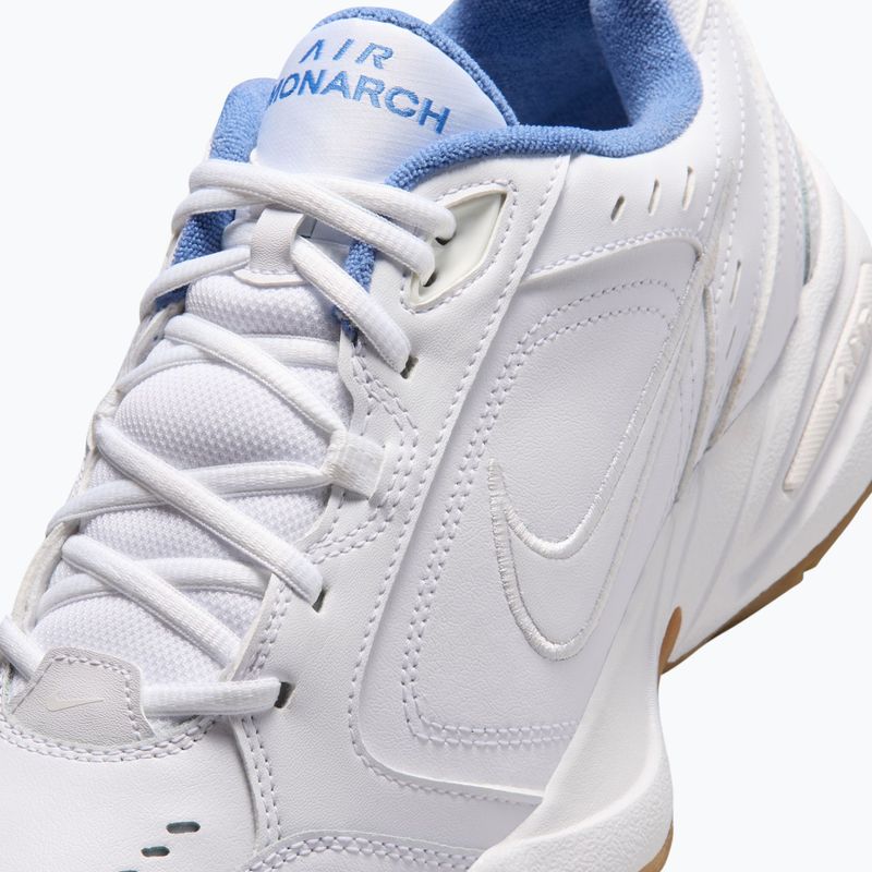 Încălțăminte de antrenament pentru bărbați Nike Air Monarch IV white/indigo storm/gum light brown/white 5
