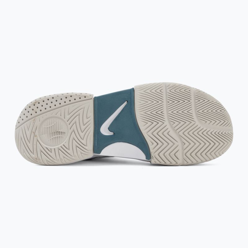Încălțăminte de tenis pentru bărbați Nike Court Lite 4 White/Light Bone/New Slate/Smokey Blue 4