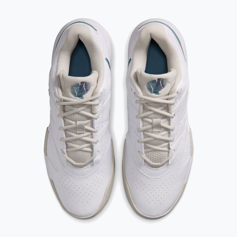Încălțăminte de tenis pentru bărbați Nike Court Lite 4 White/Light Bone/New Slate/Smokey Blue 5