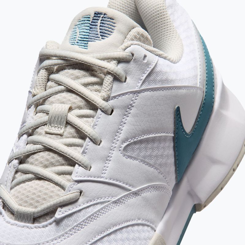 Încălțăminte de tenis pentru bărbați Nike Court Lite 4 White/Light Bone/New Slate/Smokey Blue 7