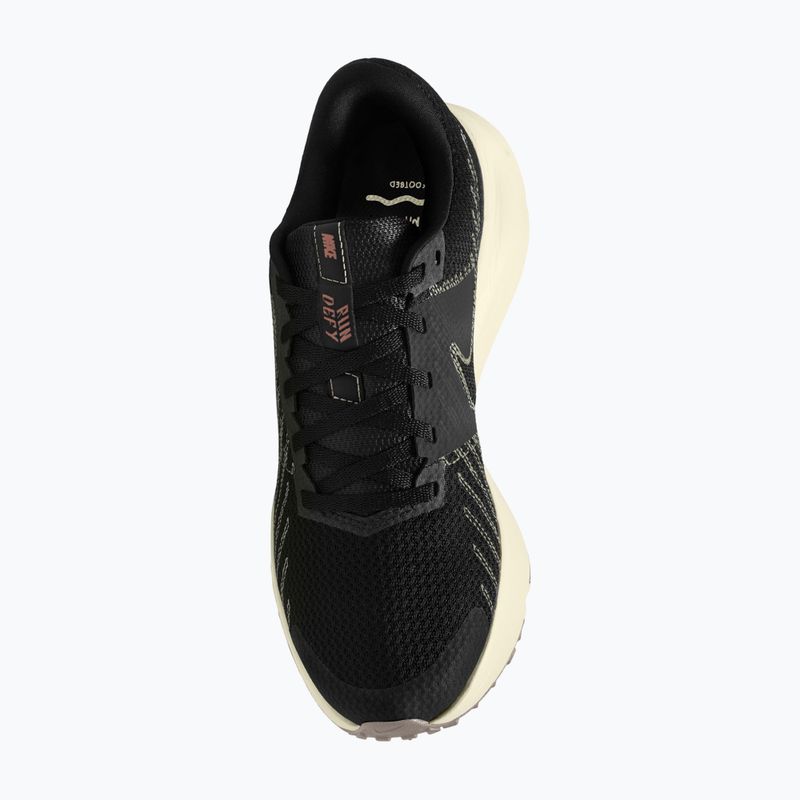 Încălțăminte de alergare pentru femei Nike Run Defy black/sail/phantom/metallic rose gold 4