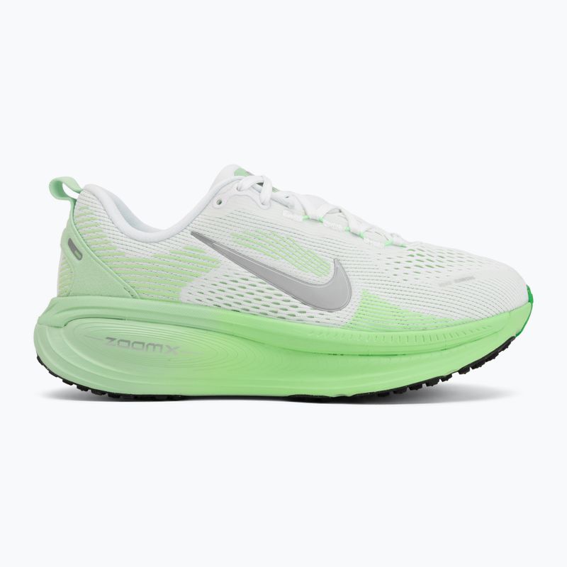 Încălțăminte de alergare pentru femei Nike Vomero 18 white/illusion green/metallic silver 2