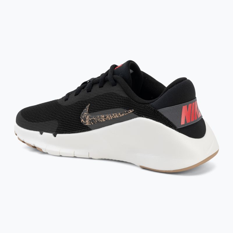 Încălțăminte de antrenament pentru femei Nike Flex Train Print black/iron grey/sail/multi color 3
