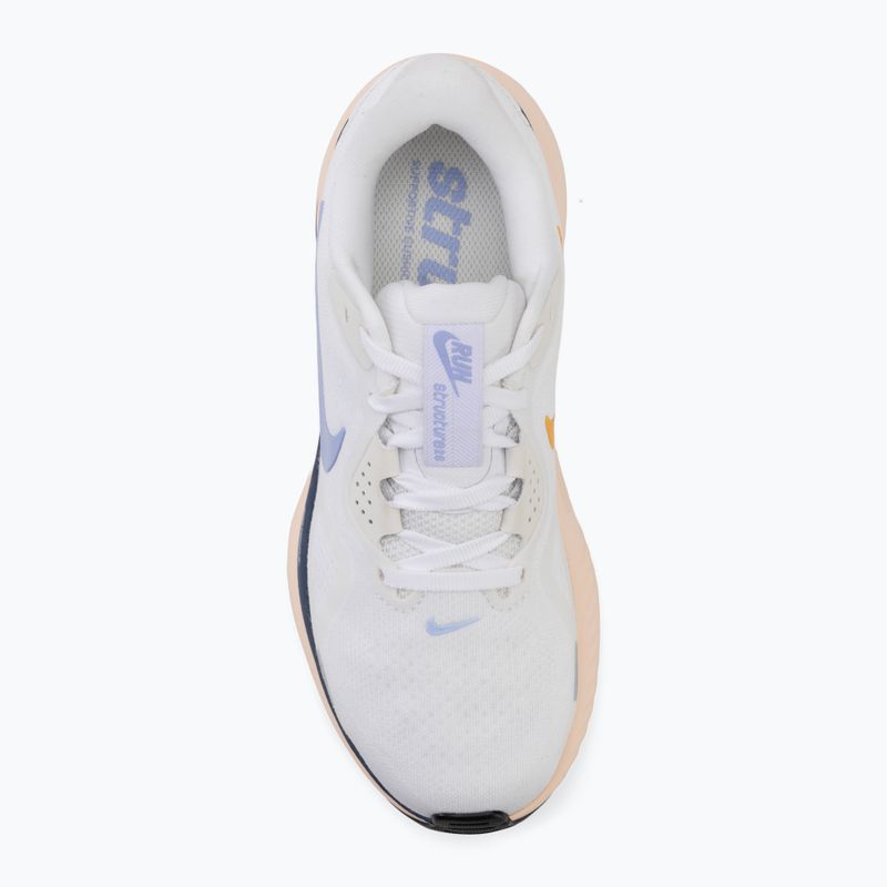 Încălțăminte de alergare pentru femei Nike Structure 26 white/mystic navy/sundial/aluminum 5