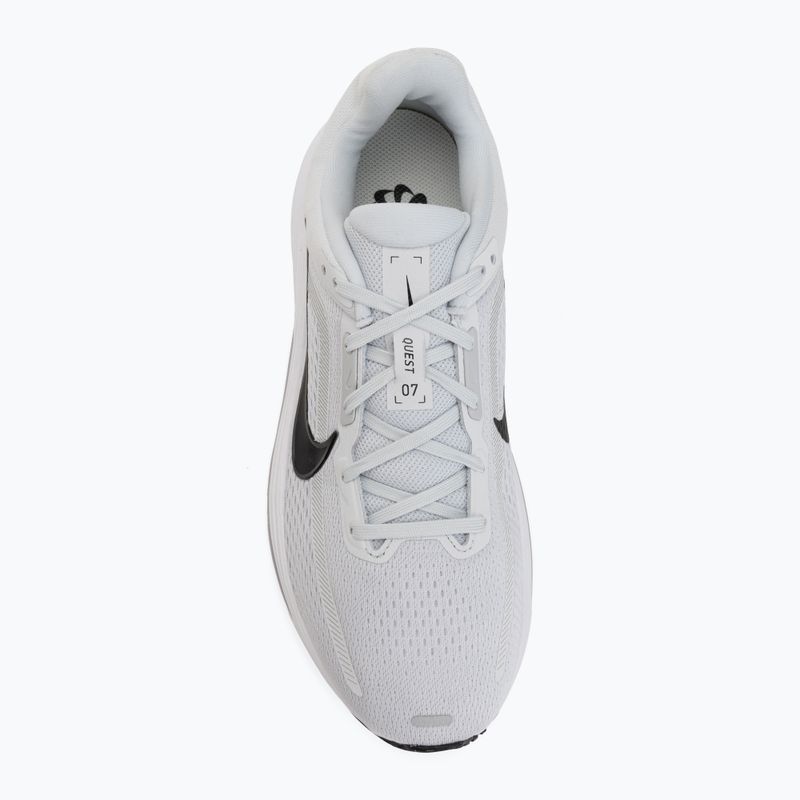 Încălțăminte de alergare pentru bărbați Nike Quest 7 pure platinum/white/wolf grey/black 5