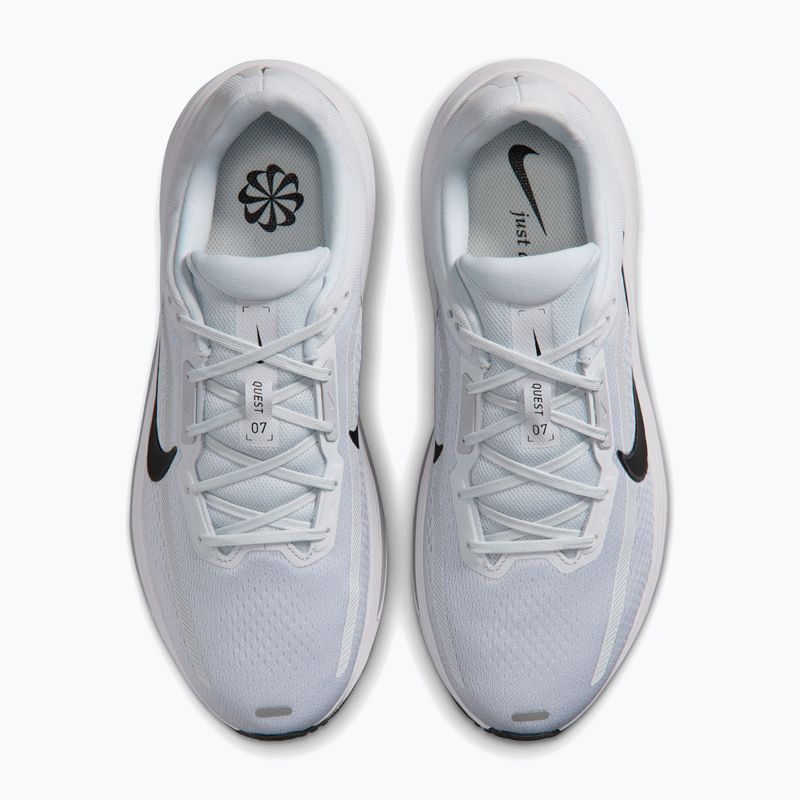 Încălțăminte de alergare pentru bărbați Nike Quest 7 pure platinum/white/wolf grey/black 5