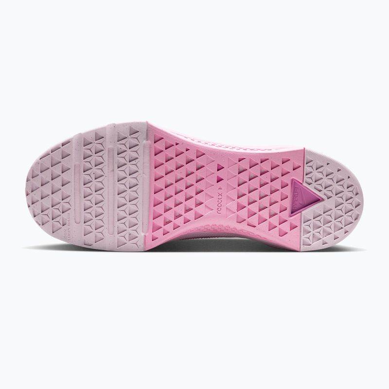 Încălțăminte de antrenament pentru femei Nike Metcon 10 bleached lilac/light magenta/pink rise 3