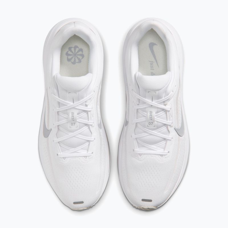 Încălțăminte de alergare pentru bărbați Nike Quest 7 white/vast grey/vast grey/wolf grey 5