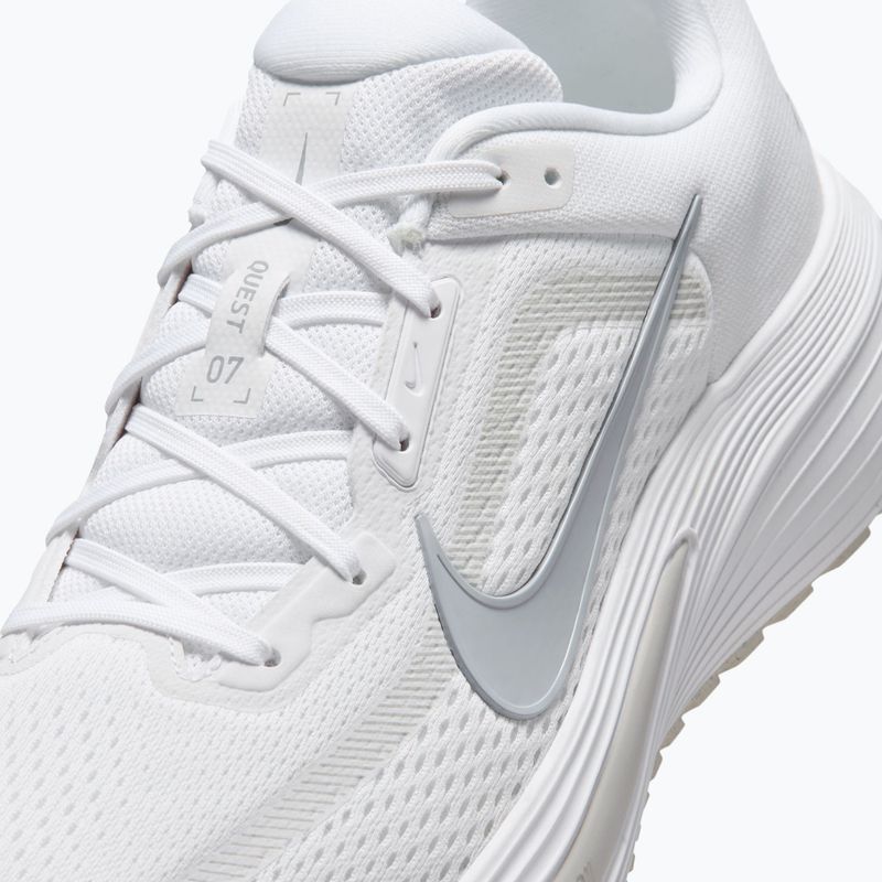 Încălțăminte de alergare pentru bărbați Nike Quest 7 white/vast grey/vast grey/wolf grey 7