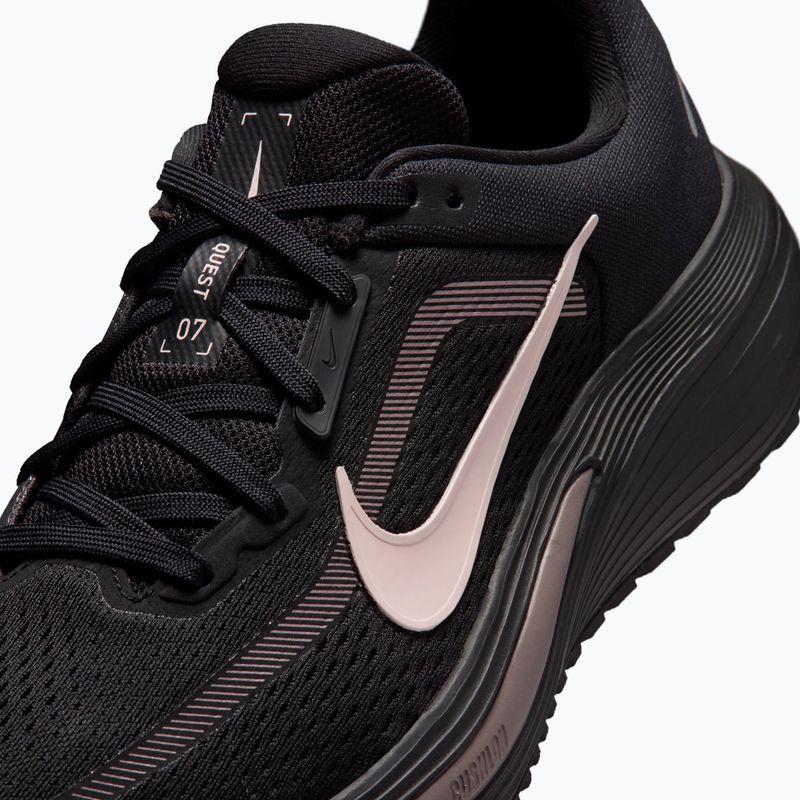 Încălțăminte de alergare pentru femei Nike Quest 7 black/taupe haze/silt red 7