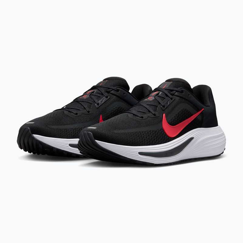 Încălțăminte de alergare pentru bărbați Nike Quest 7 black/white/anthracite/red orbit 3