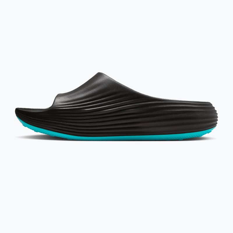 Șlapi pentru bărbați Nike ReactX Rejuven8 black/gamma blue/metallic silver 2