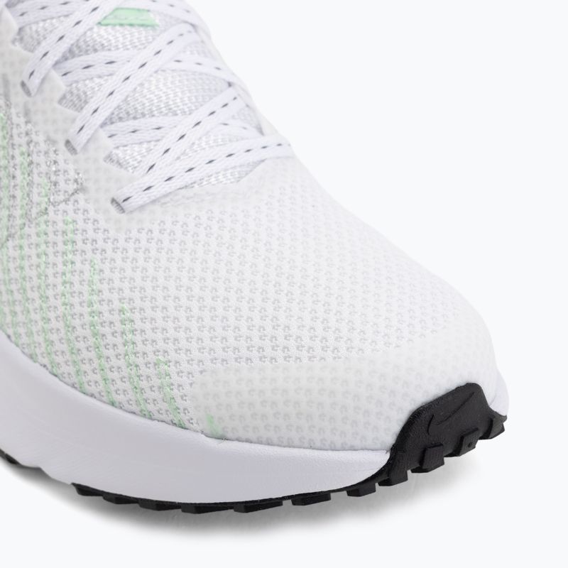 Încălțăminte de alergare pentru femei Nike Run Defy white/cucumber calm/black/illusion green 7