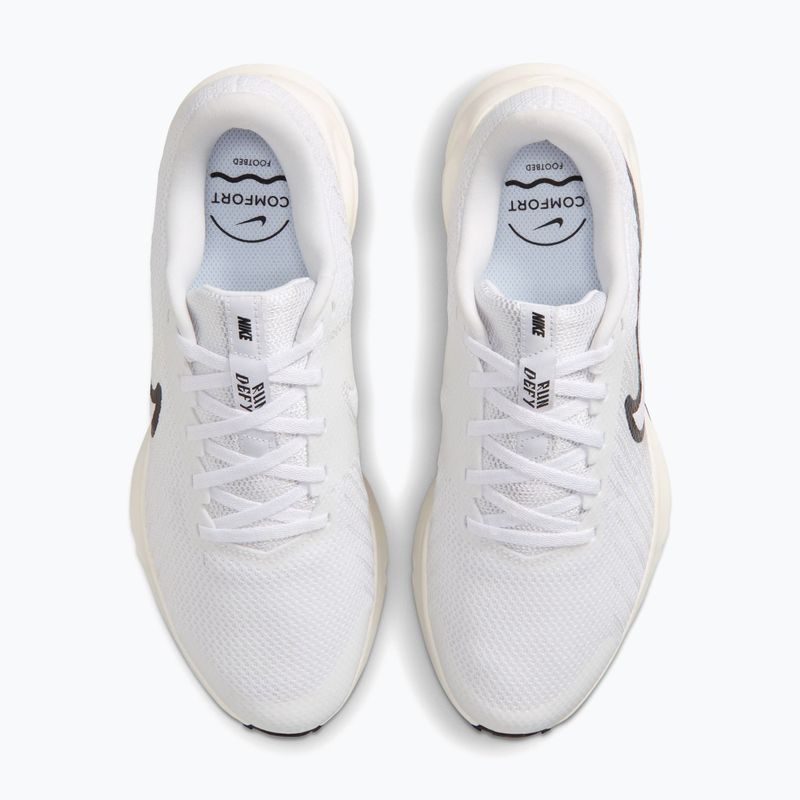 Încălțăminte de alergare pentru femei Nike Run Defy white/sail/off white/black 5