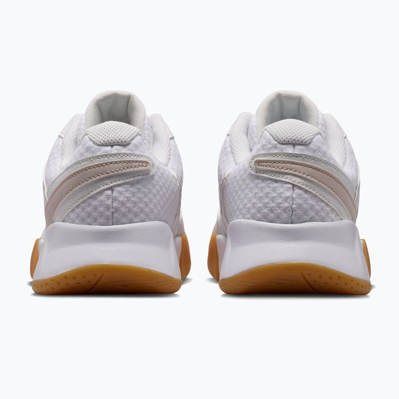 Încălțăminte de tenis pentru femei Nike Court Lite 4 White/Summit White/Linen/Light Orewood Brown 4