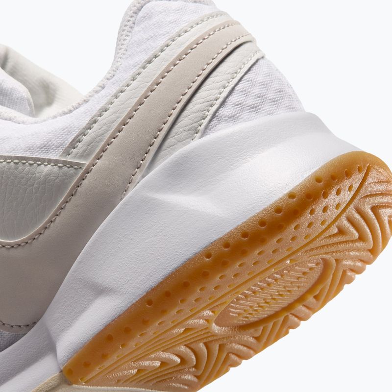 Încălțăminte de tenis pentru femei Nike Court Lite 4 White/Summit White/Linen/Light Orewood Brown 8